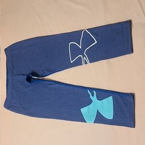 Under Armour Blue Heat Gear Leggings